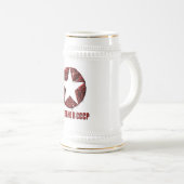 Sowjetische Art Stein Bierglas (VorderseiteRechts)