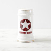 Sowjetische Art Stein Bierglas (Mittel)