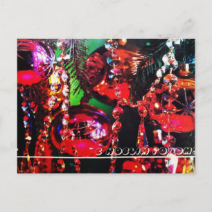 Sowjetische Festtags-Altpostkarte Frohes Neues Jah Postkarte
