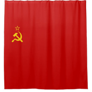 Sowjetische Gewerkschaft (UdSSR) (kommunistischer Duschvorhang