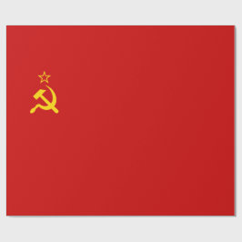 Sowjetische Gewerkschaft (UdSSR) (kommunistischer  Geschenkpapier