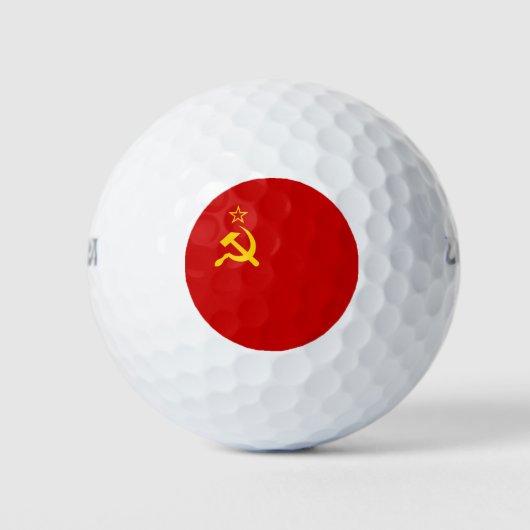 Sowjetische Gewerkschaft (UdSSR) (kommunistischer  Golfball (Vorderseite)