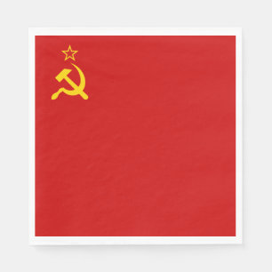 Sowjetische Gewerkschaft (UdSSR) (kommunistischer Serviette