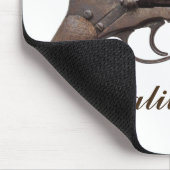 Sowjetische Mausunterlage des Russen ww2 Nagant Mousepad (Ecke)