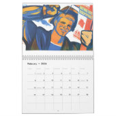 Sowjetische Plakate Kalender (Feb 2026)