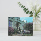 Sowjetische Postkarte Alupka-Palast (Stehend Vorderseite)