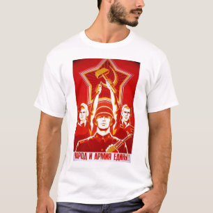 Sowjetische Propaganda WW1 T-Shirt