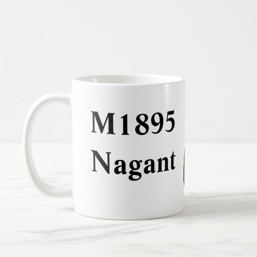 Sowjetische Tasse des Russen ww2 Nagant Revolvers (Links)