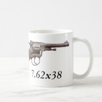 Sowjetische Tasse des Russen ww2 Nagant Revolvers