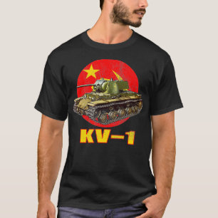 Sowjetischer Panzer WW2 KV1 schwerer Panzer T-Shirt
