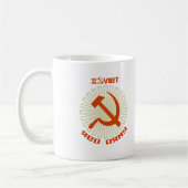 Sowjetischer rote Armee-Hammer u. Sichel 2 Kaffeetasse (Links)