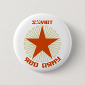 Sowjetischer rote Armee-Stern Button (Vorderseite)