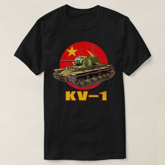 sowjetischer Tank WW2 KV1 (Design vorne)