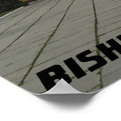 Sowjetischer Zirkus, Bischkek Frunze, Kirgisistan Poster (Ecke)