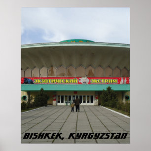 Sowjetischer Zirkus, Bischkek Frunze, Kirgisistan Poster
