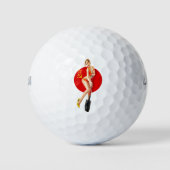 Sowjetisches Button Golfball (Vorderseite)