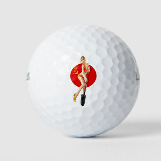Sowjetisches Button Golfball