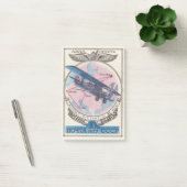 sowjetisches Flugzeug ANT 3 Post-it Klebezettel (Büro)