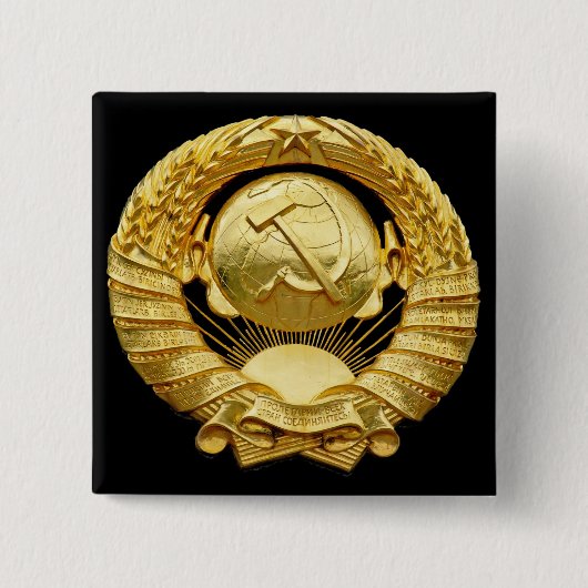 Sowjetisches/kommunistisches Button (Vorderseite)