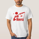Sowjetisches Mars-Raum-Programm T-Shirt (Vorderseite)