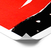 sowjetisches Propaganda-Poster Poster (Ecke)