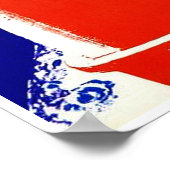 sowjetisches Propaganda-Poster Poster (Ecke)