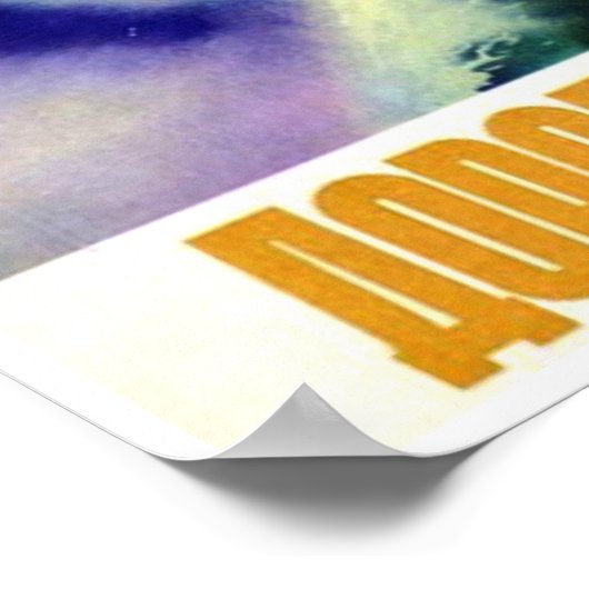 sowjetisches Propaganda-Poster Poster (Ecke)