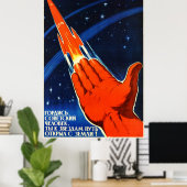 sowjetisches Propaganda-Poster Poster (Heimbüro)