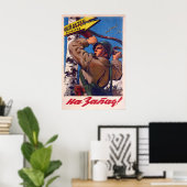 Sowjetisches Propagandaplakat Rote Armee nach West Poster (Heimbüro)