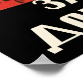 Sowjetisches Propagandaposter - Haben Sie sich ang Poster (Ecke)