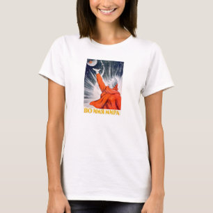 Sowjetisches Raum-Propaganda-Plakat-Shirt T-Shirt