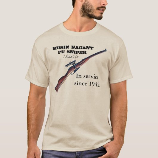 Sowjetisches Russe Mosin Nagant T-Shirt (Vorderseite)