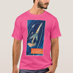 sowjetisches Weltraumprogramm Sowjetunion Gewerksc T-Shirt