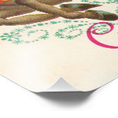 Sowjetkarte mit der Neujahrskavallerie Fotodruck (Ecke)