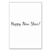 Sowjetkarte mit der Neujahrskavallerie Tischnummer (Rückseite)