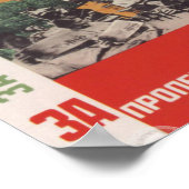Sowjetpropaganda Poster (Ecke)