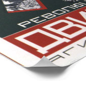 Sowjetpropaganda Poster (Ecke)