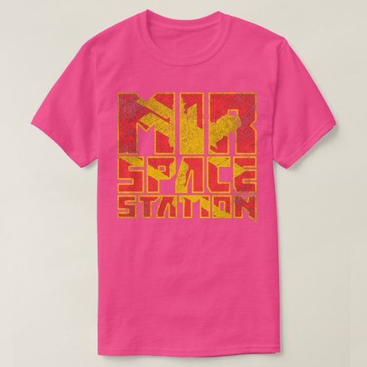 Sowjetstation Mir3 T-Shirt (Design vorne)