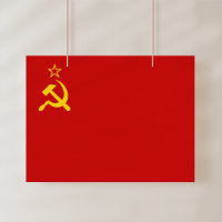 Sowjetunion-Flagge, UdSSR, CCCP, Kommunismus, Leni
