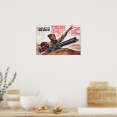 Sowjetunion Gewerkschaft Chapaev Film 1935 Poster (Küche)