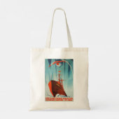 Sowjetunion Gewerkschaft UdSSR Propaganda Weltraum Tragetasche (Rückseite)