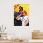 Sowjetunion Poster (Küche)