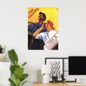 Sowjetunion Poster (Heimbüro)