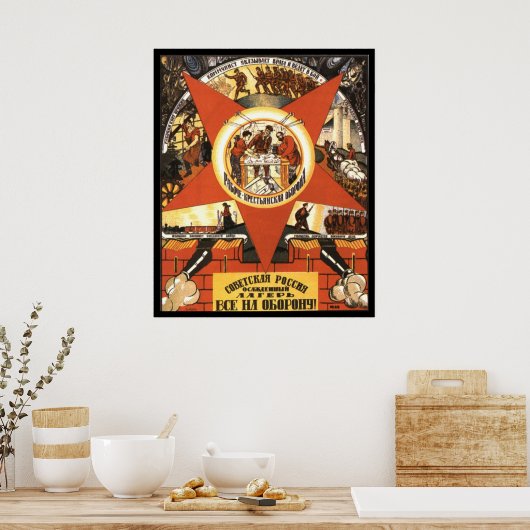Sowjetunion Poster (Küche)