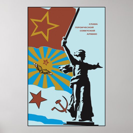 Sowjetunion Poster (Vorne)