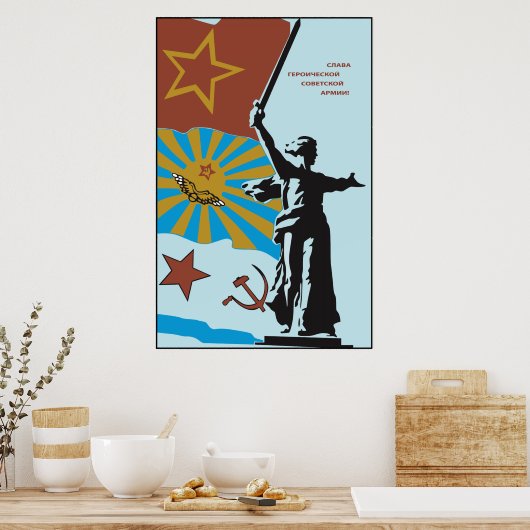 Sowjetunion Poster (Küche)