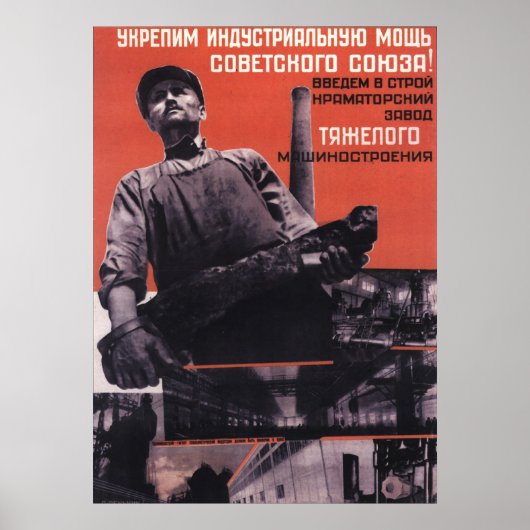 Sowjetunion Poster (Vorne)