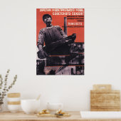 Sowjetunion Poster (Küche)