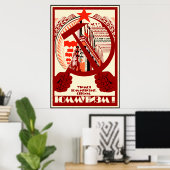 Sowjetunion Poster (Heimbüro)