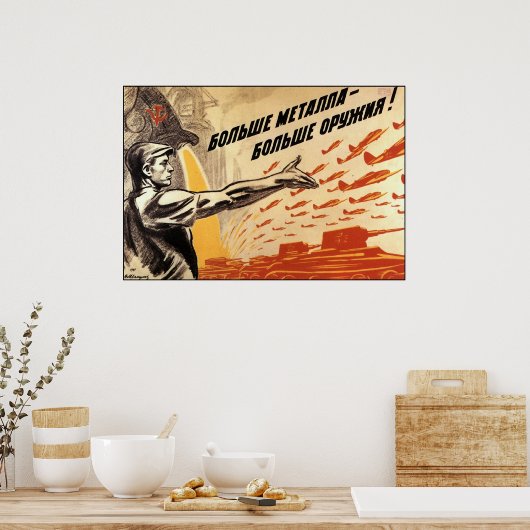 Sowjetunion Poster (Küche)